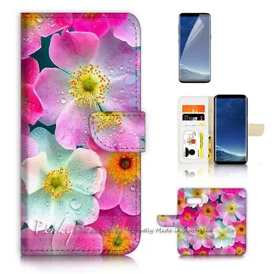 ( For Samsung S8 Plus / S8+ ) Case Cover P21565 Flower • $12.99