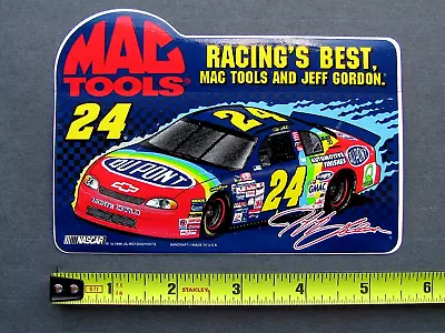  MAC TOOLS / #24 JEFF GORDON  Vintage Original 1999 Racing Sticker * NASCAR • $6.95