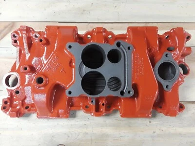 $289 • Buy 3905393 Most Date Codes Intake Manifold66 67 68cast Iron 350 327 4bbl Barrel Sbc