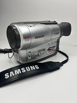 Samsung SCM52 SC-M52 8mm Video8 Camcorder Camera VCR Player Video Transfer*PARTS • $7.99