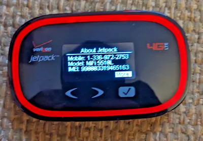 Verizon Wireless Novatel MIFI5510L 4G Jetpack LTE Mobile Hotspot • $5.98