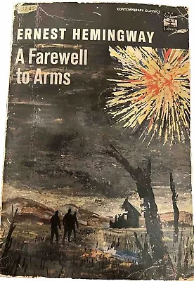 Vtg A Farewell To Arms Ernest Hemingway Scribner 1969 Paperback Book • $14.99