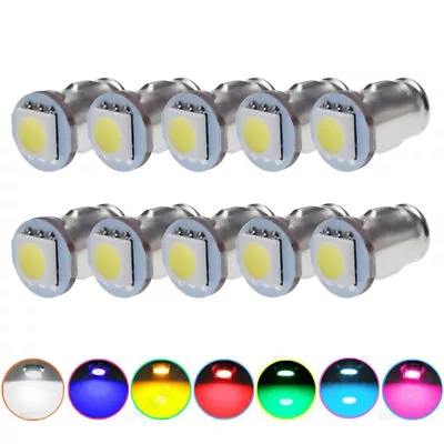 10 X 5050 1SMD White LED Instrument Panel Warning Light Bulb Multicolor Lamp 12V • $9.88