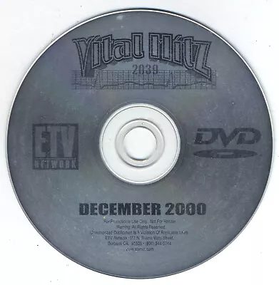 Vital Hitz Video DVD December 2000 - Offspring  Marilyn Manson  A Perfect Circle • $19.99