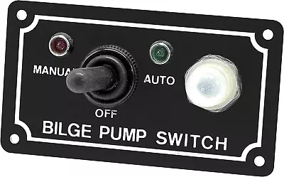Shoreline Marine Bilge Pump Switch 3-Way Panel • $30.22