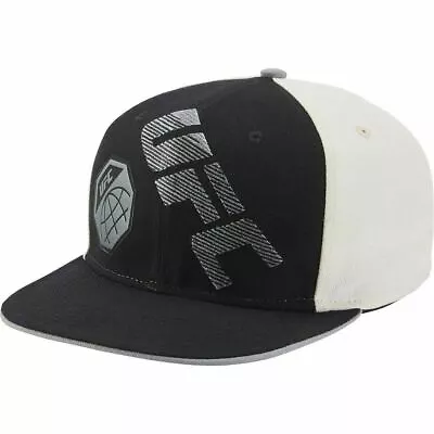 Mens Reebok X UFC Flat Brim Snapback Hat - Black | Cream | Silver • $17.99