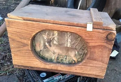 Vintage Wooden Ammo Box • $25