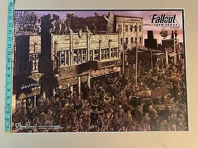 Fallout New Vegas All Roads Poster Print Lithograph - Official Bethesda Release • £965.13