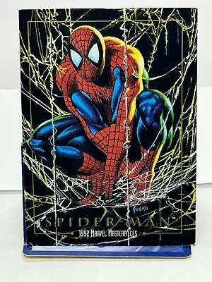 1992 Skybox Marvel Masterpieces Trading Card #87 Spider-Man • $1