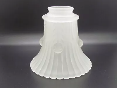 Murray Feiss Frosted Glass Light Shade - For Desk Lamp Pendant 2  Fitter Tulip • $11.99