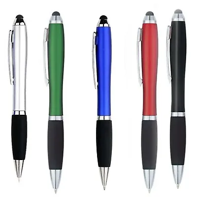 5PCS 2-in-1 Touch Screen Stylus W/ Ballpoint Pen For Tablet Smartphone PC • $6