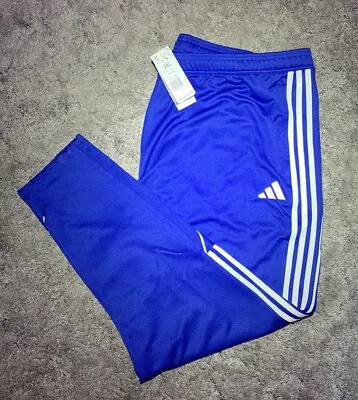 Adidas Aeroready Tiro 21 Track Training Soccer Gym Pants Jogger Mens 4xl Blue • $31.99