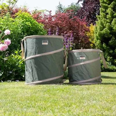 £14.99 • Buy Garden Waste Bag Pop Up Heavy Duty Large Refuse Storage Sacks With Handles