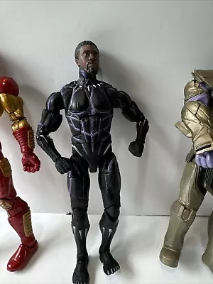 Action Figure Bundle Joblot  Marvel Iron Man Black Panthers Thanos • £0.99