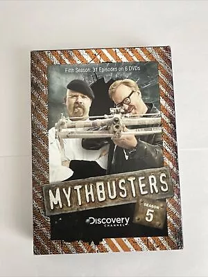 Mythbusters The Complete Season 5 Discovery Channel 31 Episodes 6 Disc Set TV • $22.13