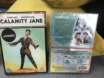 CALAMITY JANE-(DVD)-NEW&SEALED-Slipcover O-ring ExluDORIS DAY HOWARD KEEL • £4.89