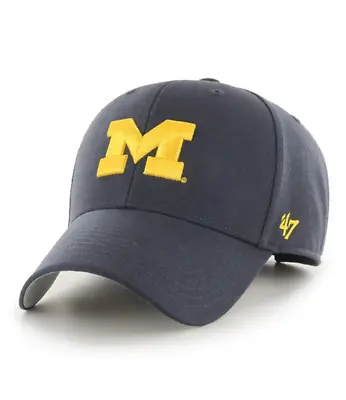 Michigan Wolverines '47 Brand Navy Blue Adjustable 47 MVP Hat • $29.99