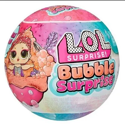 L.O.L. Surprise Bubble Surprise Dolls Ball Pink Bubble Foam Collectable Surprise • £8.99