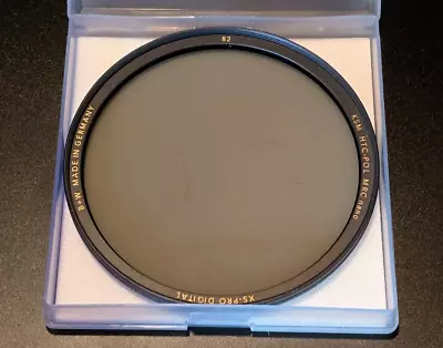 B + W 82mm Master High Transmission Circular Polarizer MRC Nano Filter • $105