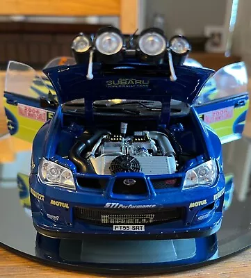 SunStar 1/18 Subaru Impreza WRC 2006 Night Rallye Monte Carlo Petter Solberg • £120