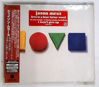 Jason Mraz – Love Is A Four Letter Word WPCR-14456 JP CD Digipack NEW • $7.19