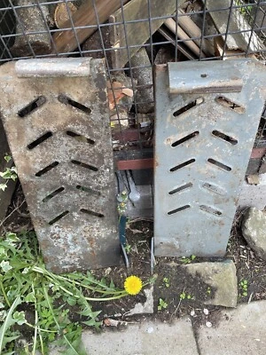 £51 • Buy Grey Ferguson Foot Rests Original  T20 Tractor Footrests Used Spare Parts
