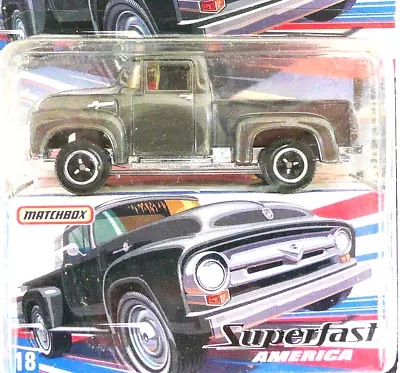 Vintage Matchbox Superfast #18 1956 Ford F150 Pick Up Truck Diecast Car • $8.95