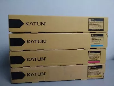 Compatible Katun For KonicaTN321 Toner Set Bizhub C224 Yellow Magenta Cyan Black • $139.99