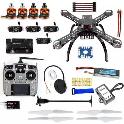 JMT Full Kit DIY RC FPV Drone Quadrocopter X4M380L Frame Kit APM2.8 GPS AT10 TX • $296.98