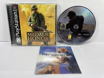 Medal Of Honor (Sony PlayStation 1 1999) PS1 Complete CIB TESTED! • $17.99