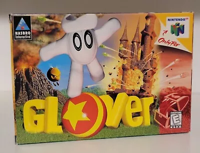 Glover (Nintendo 64 N64 1998) COMPLETE CIB - Combine Shipping & Save! • $54.96