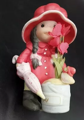 Vintage1984 APPLAUSE WALLACE BERRIE Figurine May GIRL • $17.07