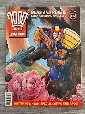 (1992) 2000 A.D. Fleetway Magazine #783 FN+ 6.5 Judge Dredd In Guns And Roses • $10.25