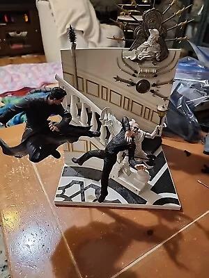 The Matrix Reloaded Chateau Scene Deluxe Box McFarlane Toys 2003 Diorama Playset • $50