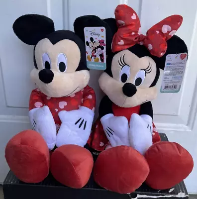 Disney Parks Mickey & Minnie Mouse  Plush Set • $19.99