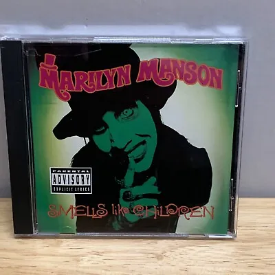 CD Marilyn Manson Smells Like Children 1995 Interscope Records INTD 92641 • $17.50