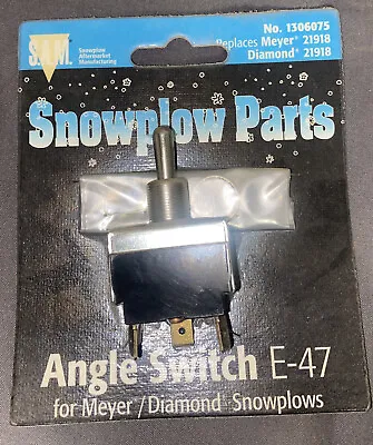 Angle Switch E47 Snow Plow Meyer 21918  Part #1306075 • $16.99