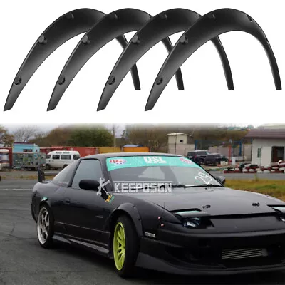 4.5  Fender Flares Extra Wide Body Kit Wheel Arches For Nissan 300ZX/200SX/240SX • $118.38