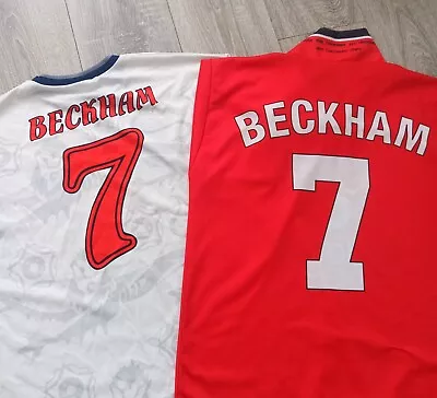 David Beckham Fan Style Football Shirt Bundle Festival Euro 2024 Mens Large XL • £9.50