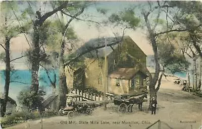 OH Massillon Ohio Old Mill State Mills Lake Bahney's • $3.99