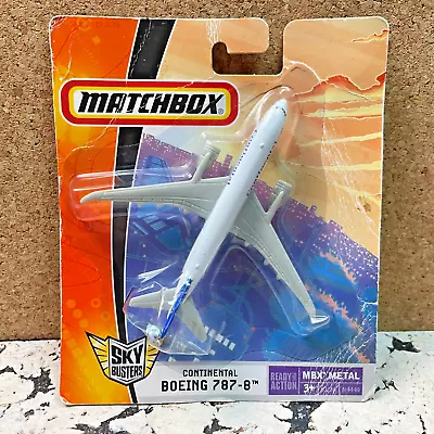Matchbox 2007 Continental Airlines Boeing 787-8 Airplane • $9.99