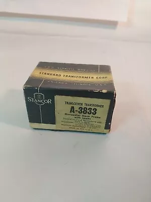 Stancor A-3833 Transceiver Transformer Boxed Unused NOS • $24.99