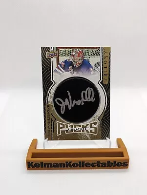 17-18 UD Trilogy Signature Pucks John Vanbiesbrouck New Rangers Autograph. • $54.95