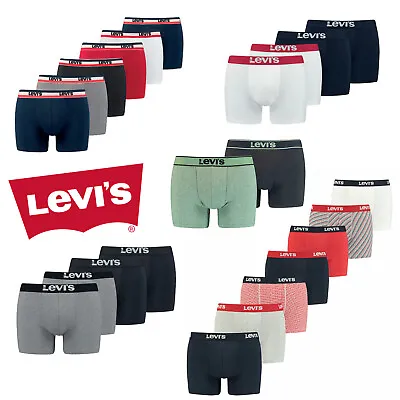 Levis Multi Pack Boxer Shorts  GIFT  FATHER SON HUSBAND Levi • £15.99