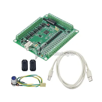 Mach3 USB 5-Axis CNC Controller Board Motion Controller LF77-AKZ250-USB3-NPN(B) • $113.43