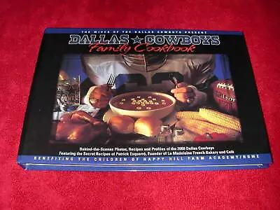 2000 DALLAS COWBOYS Wives' Family Cookbook~La Madeleine Recipes~Emmitt Smith + • $9.95