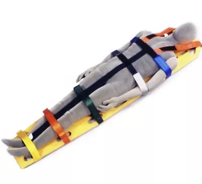 Morrison Medical 1280 Color Coded Immobilization Stretcher Strap System EMS +Bag • $69.95