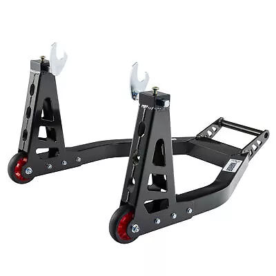 Warrior Universal Rear Motorcycle Alloy/Aluminium Paddock Stand - Pit / Garage • $68.38