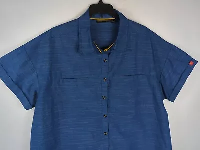 McDONALD's Uniform Womens XL Regular Full Button Work Shirt Apparel Collection • $14.95