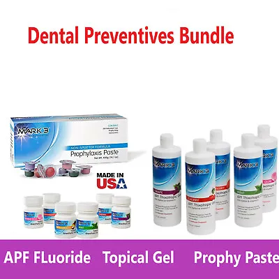 Dental Apf Fluoride Gel 17 Oz Btl Prophy Paste All Grits Anesthetic Topical Gel • $18.95